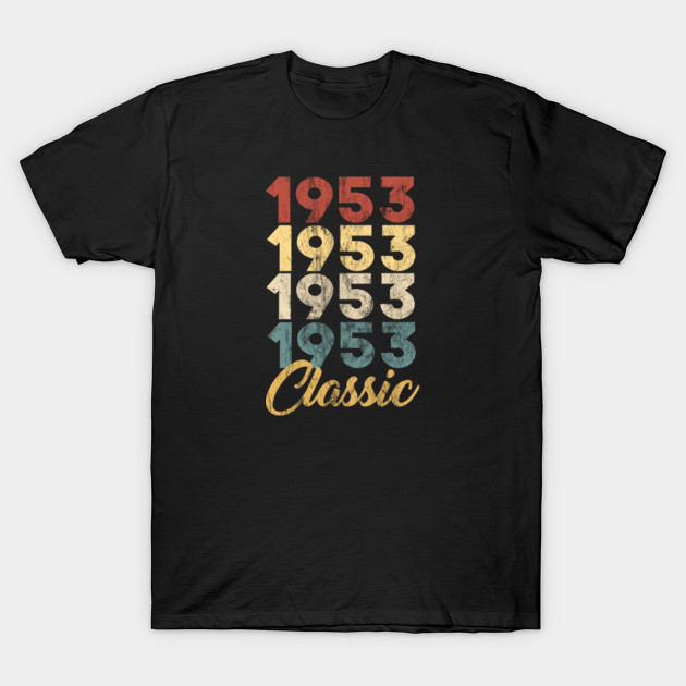 66th Birthday Gift for Men and Women Born in 1953 Classic 66th Birthday Party